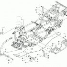 ALTERRA TRV 700 XT EPS GREEN Рама ,баипера и защита