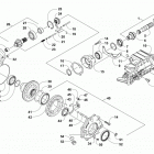 TRV 700 T3S RED Передний редуктор