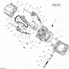 Outlander - Outlander MAX 450-570 Головка цилиндров