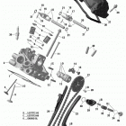 Renegade Головка цилиндров задняя часть