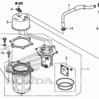 TRX680FA Топливный насос