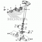 TRX680FA Рулевой вал