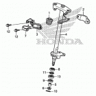 TRX250X Рулевой вал