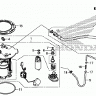 TRX500FA7 Топливный насос