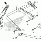 TRX500FA7 Педали и подножки
