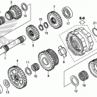 TRX680FA Трансмиссия