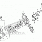 TRX500FA7 Масляный насос