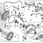 TRX680FA Передний редуктор