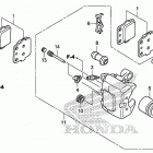 TRX500FA7 Передний суппорт