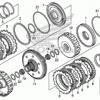 TRX500FA7 Clutch (dct)