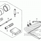 TRX250TE Инструмент