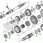 TRX500FA7 Трансмиссия
