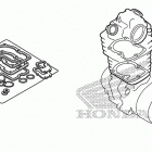 TRX500FA7 Комплекты прокладок