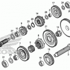 TRX420FE1 Трансмиссия 2
