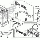 TRX250TE Аккумулятор