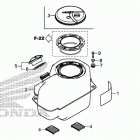 SXS500M Топливный бак