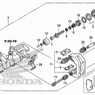 TRX500FA7 Задний суппорт