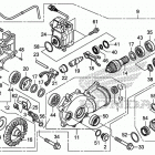 TRX500FA7 Передний редуктор