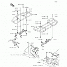 Brute Force 750 4x4i EPS (KVF750-JHF) Багажник-кузов