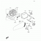 KFX50 (KSF50-BHF) Шестерни   /  вилки переключения