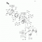 Brute Force 750 4x4i EPS (KVF750-GHF) Фара