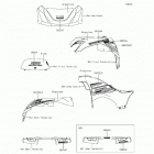 Brute Force 750 4x4i EPS (KVF750-JHF) Decals(graystone)(jhf)