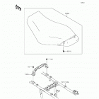 Brute Force 750 4x4i EPS (KVF750-JHF) Сиденье