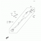 KFX50 (KSF50-BHF) Глушитель