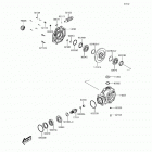 Brute Force 300 (KVF300-CHF) Drive shaft  /  final gear
