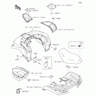 Brute Force 750 4x4i EPS (KVF750-GHF) Лейбл предостережения