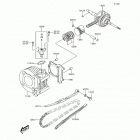 KFX50 (KSF50-BHF) Crankshaft  /  piston(s)