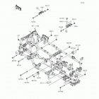 Brute Force 750 4x4i EPS (KVF750-GHF) Крепление двигателя