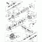 Brute Force 750 4x4i EPS (KVF750-GHF) Передний привод