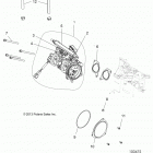 A17SYE85AS 850 SPORTSMAN TOURING SP Корпус дросселя