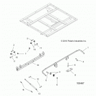 A17S6E57A1 570 SPORTSMAN 6X6 Body, dump box lever and shock mounting