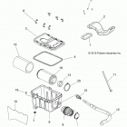 A16SEA57A1/3/7/8/9/L3/L7/L8/E57A1/3/5/7/9/D57A2 SPORTSMAN 570 EFI Воздушная система