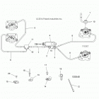 A17DAA50A7 ACE 500 SOHC Brakes, brake lines and master cylinder