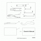 A16DAA57A5/A7/L2/E57A9/E57AM  ACE 570 EFI References, tool kit and owners manual