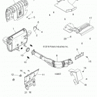 A17DCE87AU  900 ACE EPS XC Engine, exhaust system