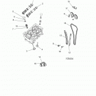 A17DCE87AU  900 ACE EPS XC Engine, valves and camshafts