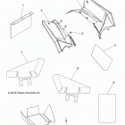 A17SVA95N2/SVE95NM SCRAMBLER 1000 MD Body, rear cab and heat shields