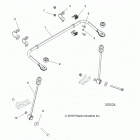 A17DAA57A5/A7  ACE 570 EFI Suspension, stabilizer bar, rear