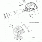 A17SXD95A9/SXE95AC/AL SPORTSMAN 1000 XP Engine, air intake