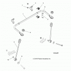 A17DAE57AM ACE 570 SP Suspension, stabilizer bar, rear