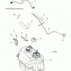 A17SWS57C1/C2 SPORTSMAN 570 X2 EPS TRACTOR Топливный бак