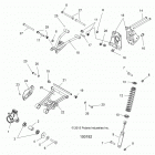 A16SEB57C1/C2/SEC57C1/C2/CL/SBB57C1 SPORTSMAN 570/450 EPS QUAD Подвеска задняя