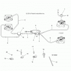 A17DAA57A5  ACE 570 EFI Brakes, brake lines and master cylinder