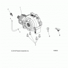 A17DAA57A5  ACE 570 EFI Drive train, front gearcase mounting- a17daa57a5 (100833...