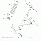 A17DCE87AU  900 ACE EPS XC Задний аммортизатор