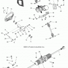 A17DAE57AM ACE 570 SP Steering, steering asm.